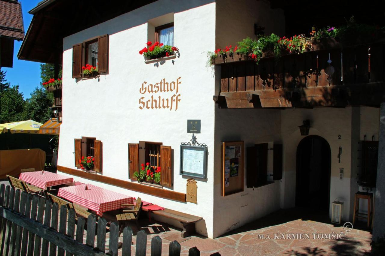 Gasthof Schluff Hostal Soprabolzano Exterior foto